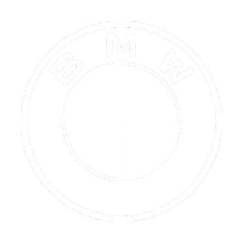 bmw white logo